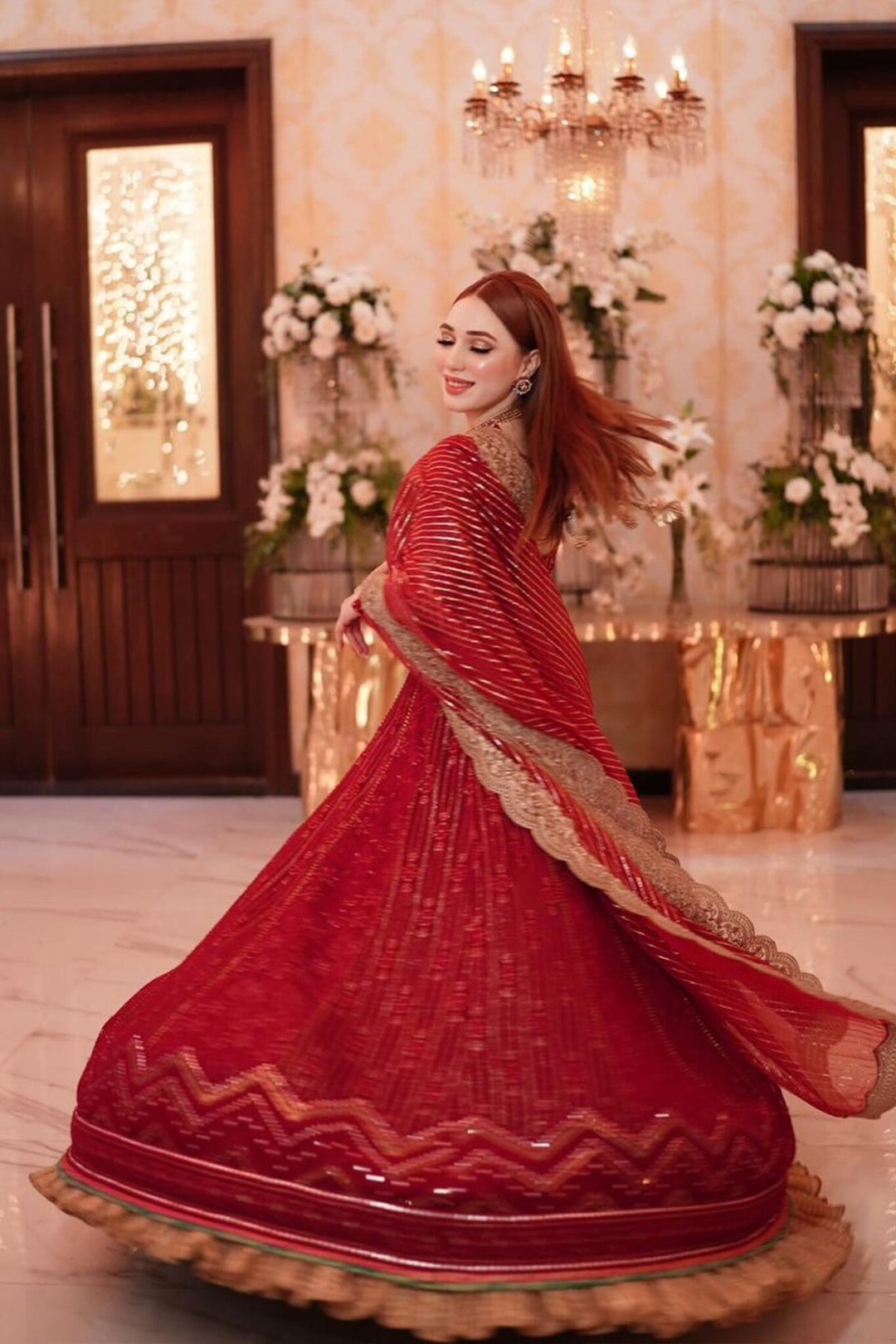 SHAINA GULL | Scarlet Elegance